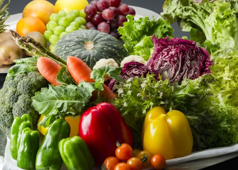 新鮮で色鮮やかな野菜のイメージ