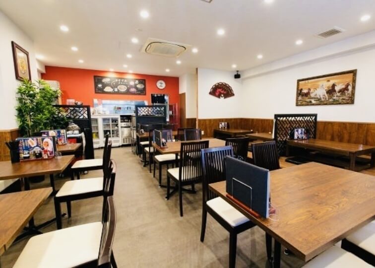 清潔で明るい店内のイメージ